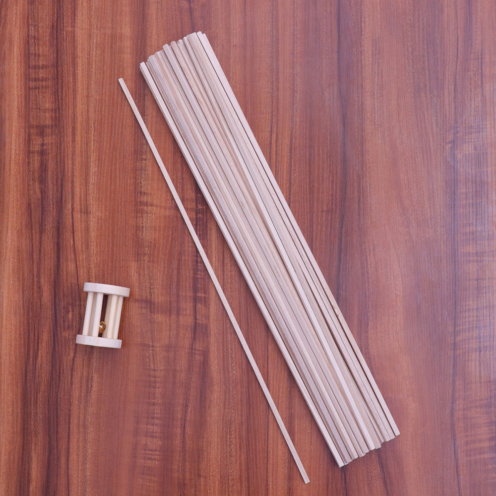 50 Pcs Craft Dowels Square Wooden Dowel Rods Balsa Wood Sticks Wood