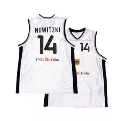 FLASH SALE! Dirk Nowitzki Deutschland Germany Basketball Jersey