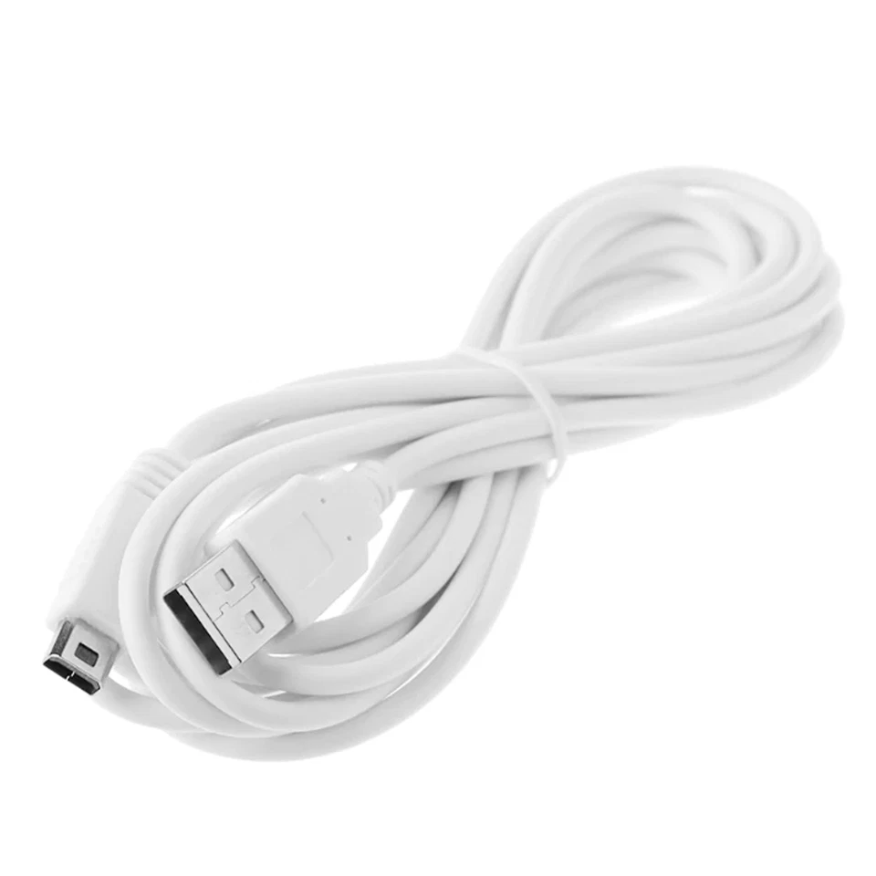 For Nintendo Wii U Gamepad Controller USB Charger Charging Cable Power Cord - Image 2 of 2