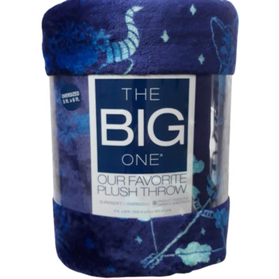 The Big One Oversized Plush Throw Blanket Cozy Zodiac Sign 5'x6' or 60 ...