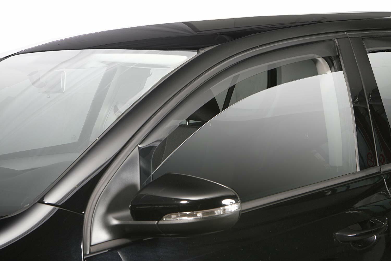 Déflecteurs d'air Climair CL 3605 Dacia Sandero protection pluie et vent teintée noir
