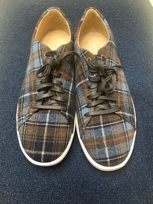 cole haan plaid shoes