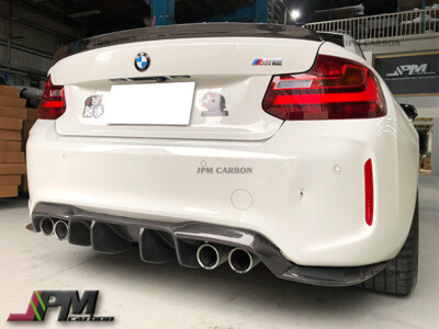 3D Style Trunk Wing Spoiler Carbon Fiber for BMW F22 F23 240i CF 2014-2019