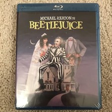 Beetlejuice Blu-ray Michael Keaton. BRAND NEW FACTORY SEALED