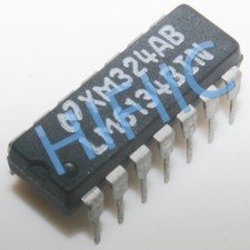 LM6134BIN LM6134 Low Power 10 MHz Rail-to-Rail I/O Operational Amplifiers DIP14