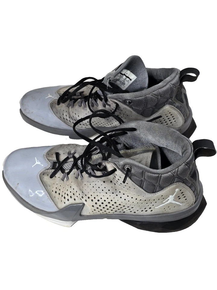 Nike Air Jordan время полета 14,5 серый размер 12 волк серый белый черный баскетбол - Изображение 3 из 4