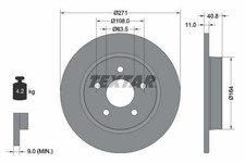Disque de frein Ford FOCUS