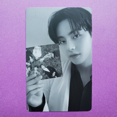 BTS Proof Standard JPFC 特典 トレカ テヒョン V BTS Proof V Photo Card Taehyung Standard Compact Edition