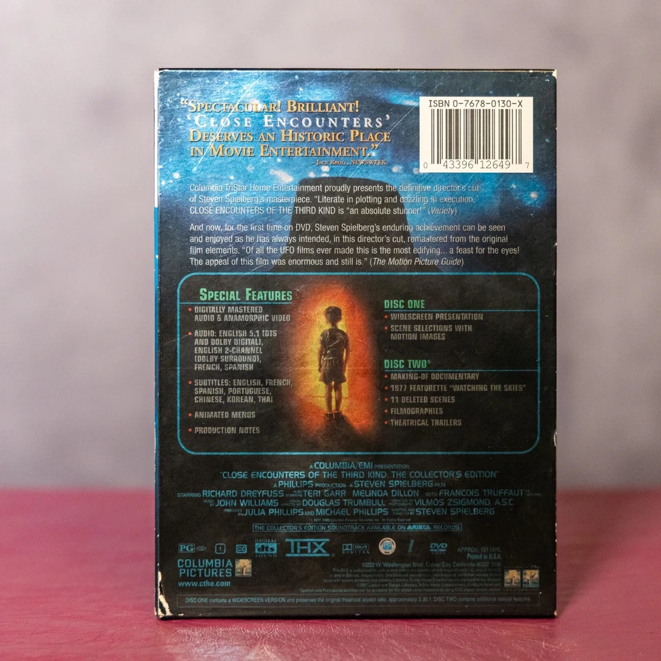 Close Encounters of the Third Kind – Collector’s Edition (DVD) – Excellent State - Image 2 of 2