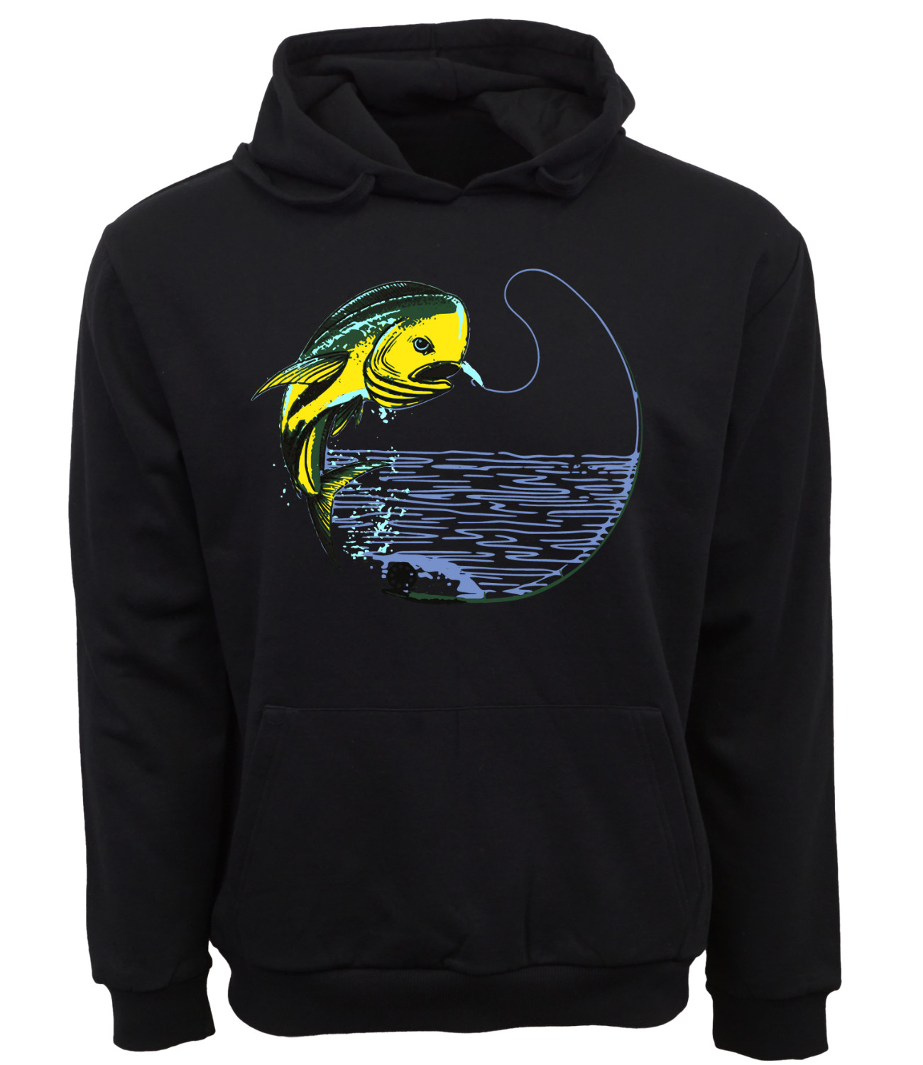 РЫБУ НА РЫБАЛКУ ПУЛОВЕР ТОЛСТОВКА С КАПЮШОНОМ 4990₽