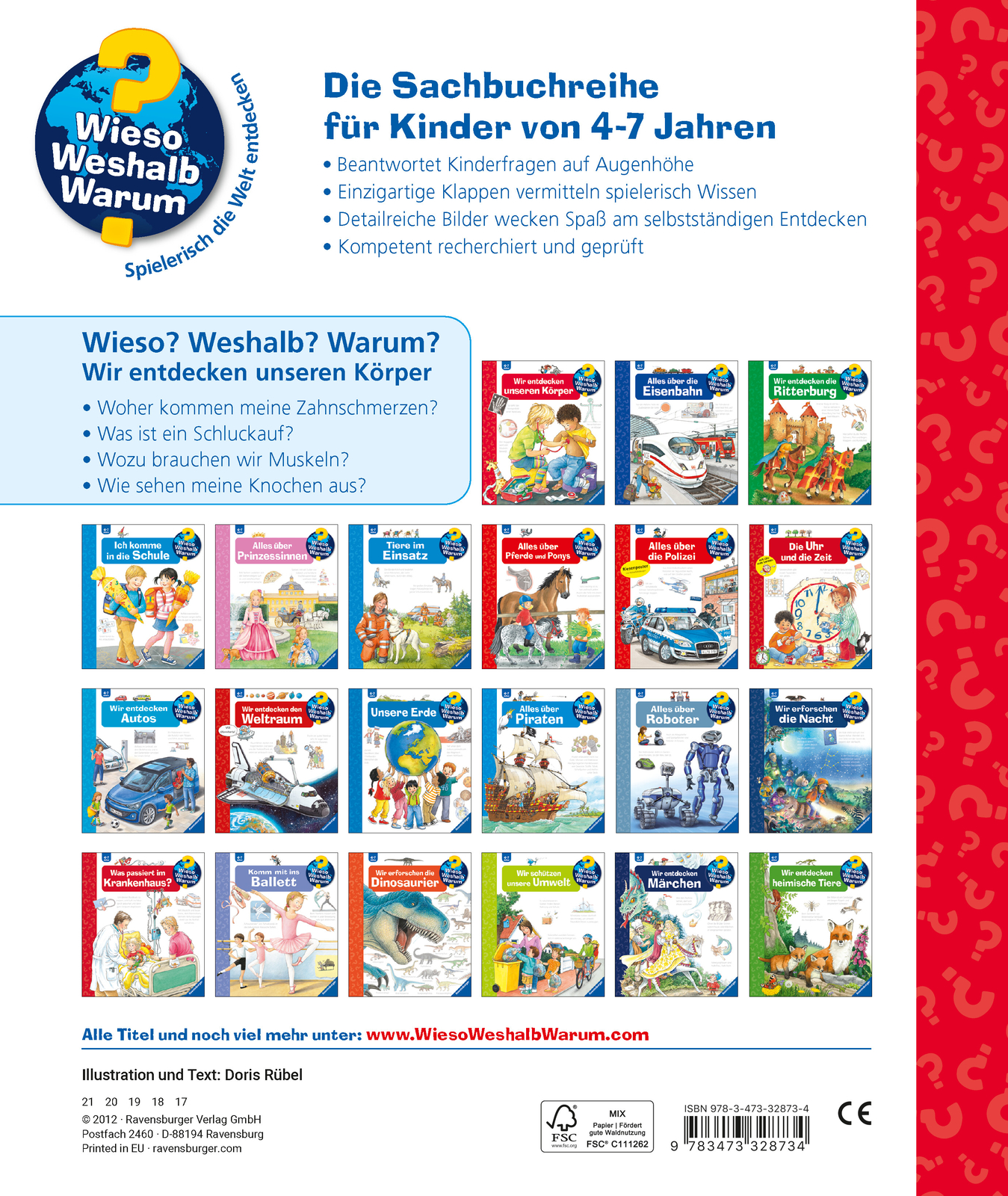 Thumbnail - Doris Rübel; Doris Rübel / Wir Entdecken Unseren Körper