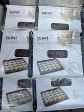 Lot of 6 New SILPAT "Perfect Baking Tray" Cook N' Cool Perforated Aluminum Tray