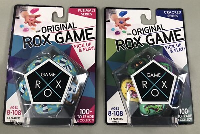 Lot Of 2 - The Original Rox Game  - Puzimals / Cracked - NEW SEALED!