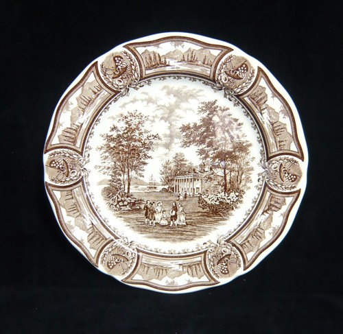 Vintage J & G Meakin Americana Style House Ironstone 10" Plate - Picture 2 of 4