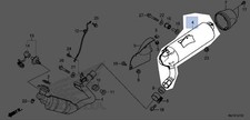 Honda 2014-2018 CTX Muffler 18310-MJF-A02 New OEM