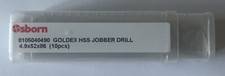 Image of Osborn Goldex HSS Jobber Drill 4.9mm (pack Of 10)