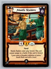 L5R CCG Mantis Raiders #355/488 TCG Legend of the Five Rings