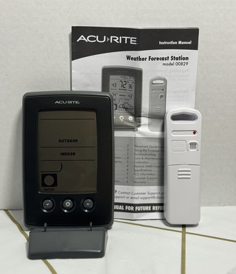 AcuRite 00829 Digital Weather Station with Forecast/Temperature/Clock/Moon