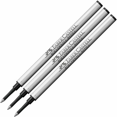 Boards of  MHTRTC リイシュー 3 X Faber-Castell Ceramic Rollerball Refill Black - 148712 - New