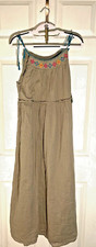 Bohemian Beach dress Size S by Sand & Spirit Beige; embroidery G-4
