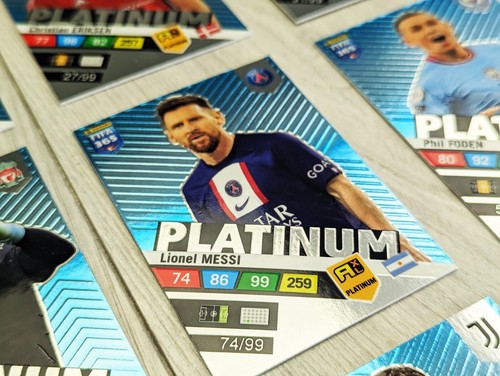 Kompletny zestaw 30 kart PLATYNOWY NIEBIESKI - FIFA 365 2023 Adrenalyn XL Panini /99 - Zdjęcie 16 z 24