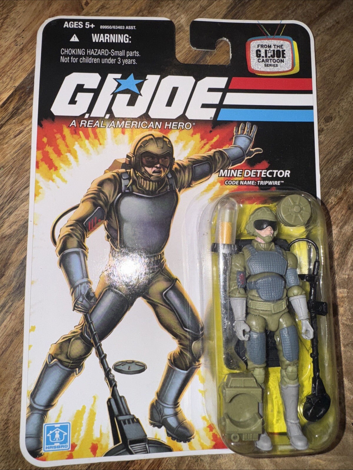 GI Joe 2008 Series Tripwire Mine Detector 3.75