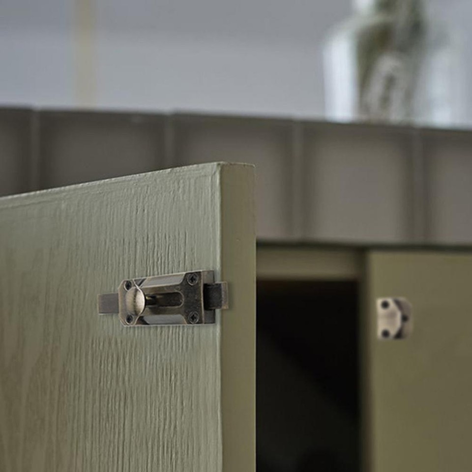 Vintage Door Lock Door Fastener Antique Lock Antique Reverse Lock Door