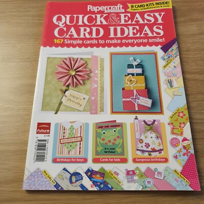 Quick & Easy Card Ideas Magazine - Papers Inside