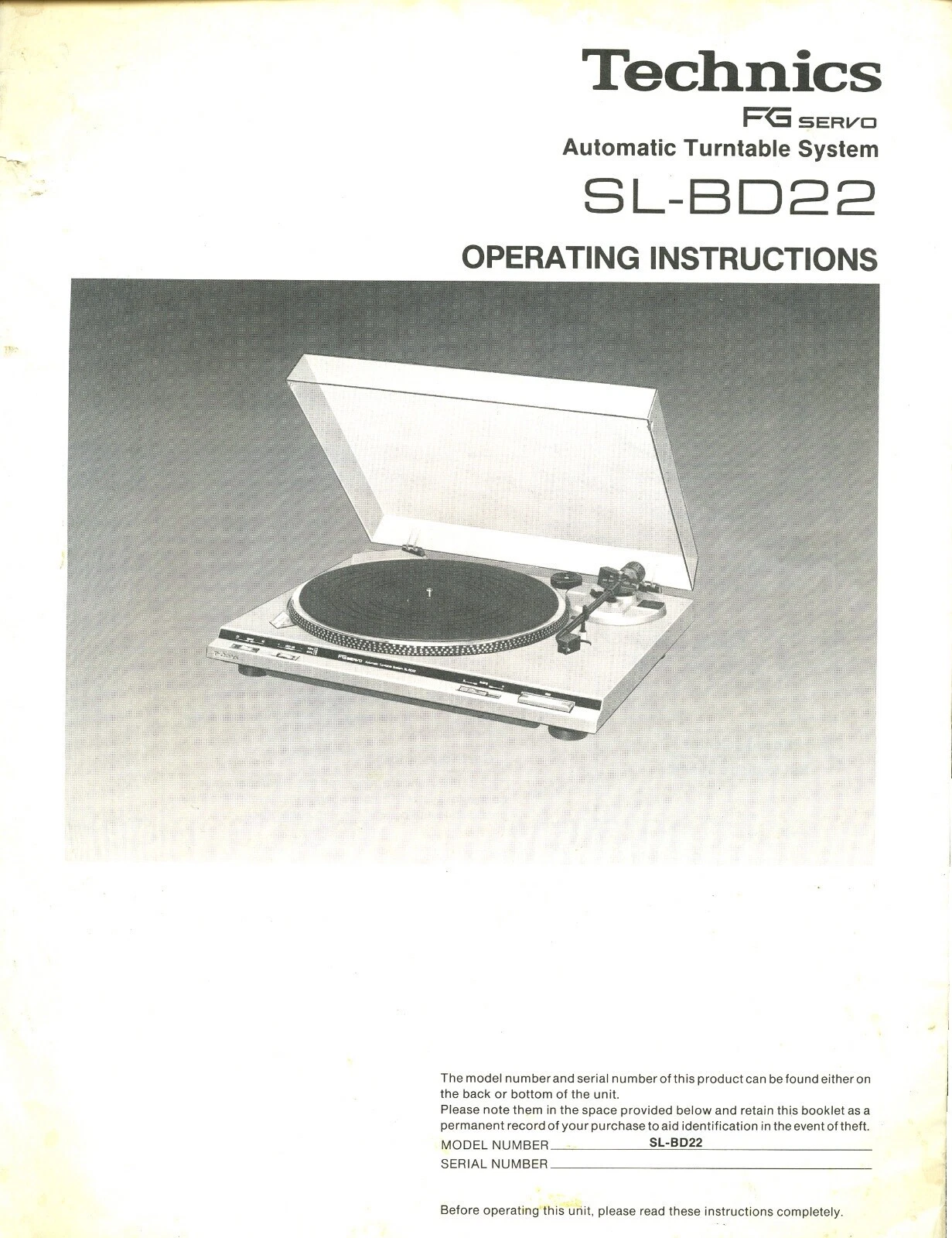 Technics TV, Video & Home Audio Manual & Resources