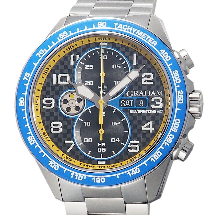 Graham Silverstone RS Racing Chronograph 2STEA.B16A.A26F Auto 46mm Men's watch