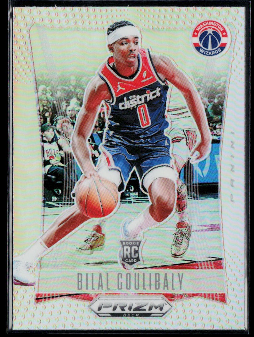 2023-24 Panini Prizm Deca #177 Bilal Coulibaly Prizms Silver