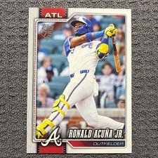 2026 Topps Series 1 - Base Player Number Variations Ronald Acuña Jr. #50