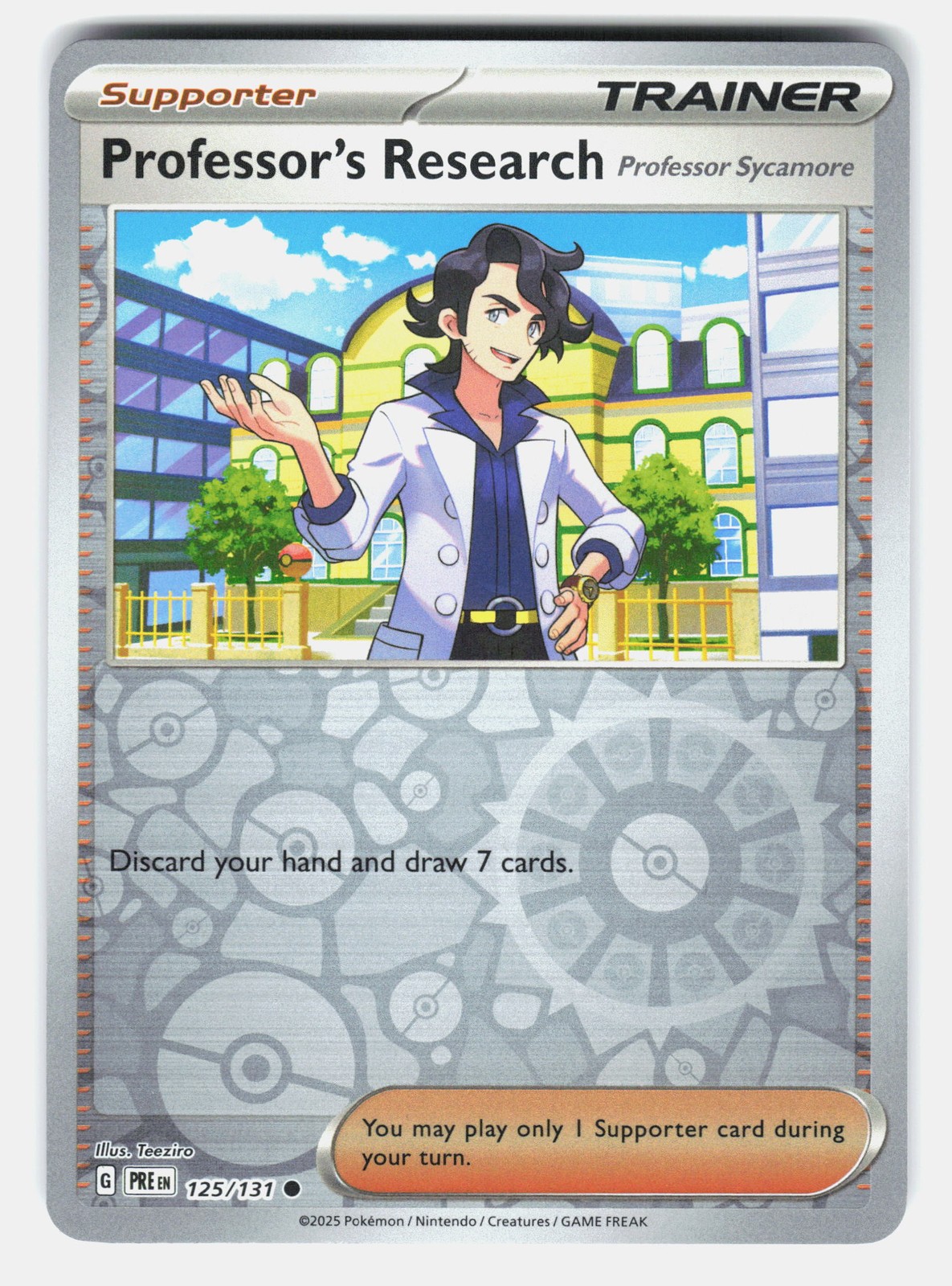 Professor's Research [Professor Sycamore] #125/131 SV: Prismatic Evolutions