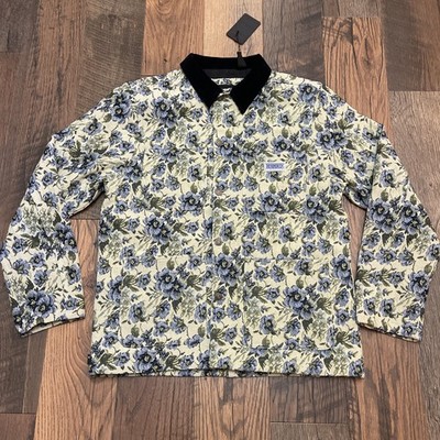 The Hundreds Floral/work jacket, men s Large