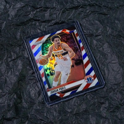 2024-25 PANINI PRIZM NBA - RED WHITE BLUE BARBER PRIZM - JORDAN POOLE