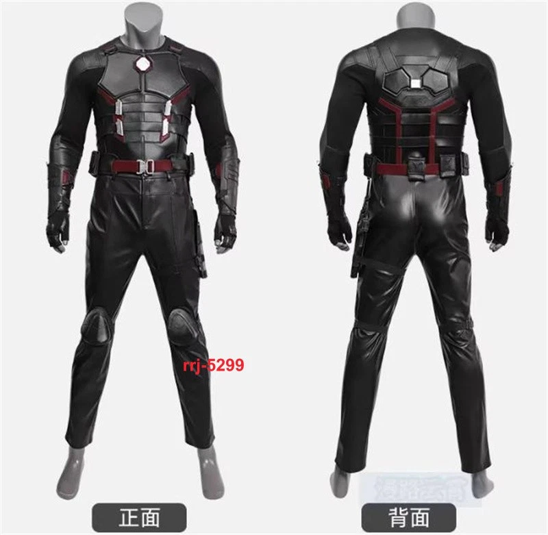 Fantasia cosplay Deadpool 3 lâminas masculina colete calças sapatos adereços Halloween - Imagem 3 de 4