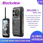 6.78" 120Hz Blackview XPLORE 1 Walkie Talkie 5G Rugged Phone 20000mAh NFC GLOBAL