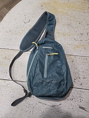 Eddie Bauer Stowaway Packable Sling 3.0 10L Green Used