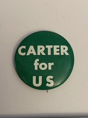 Carter For US Pin Back Button P123