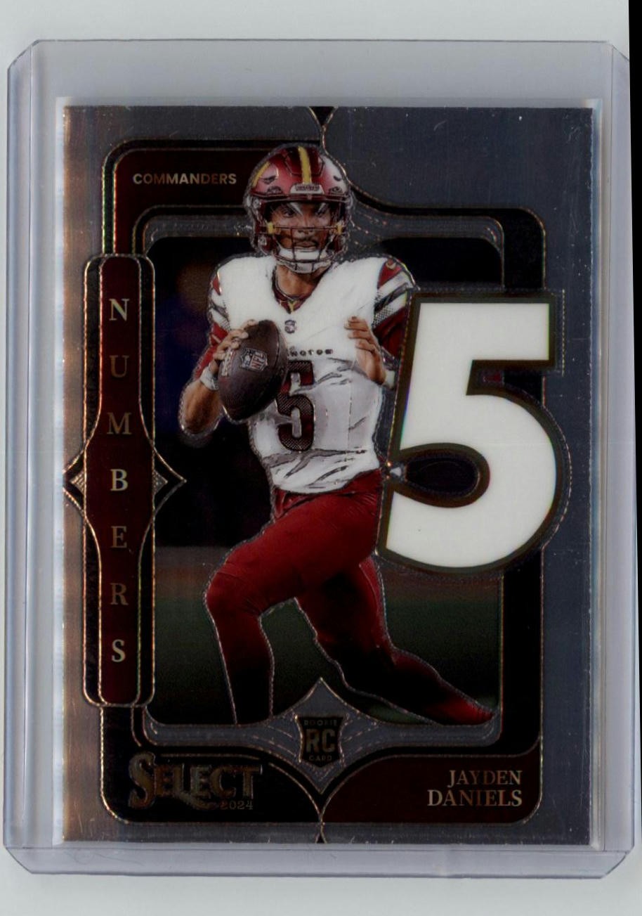 2024 Panini Select - Select Numbers #23 Jayden Daniels