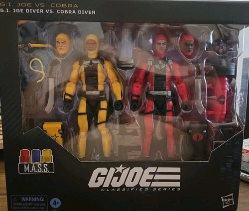 G.I. Joe Classified Series #169 G.I. Joe Diver vs. Cobra Diver - Sealed