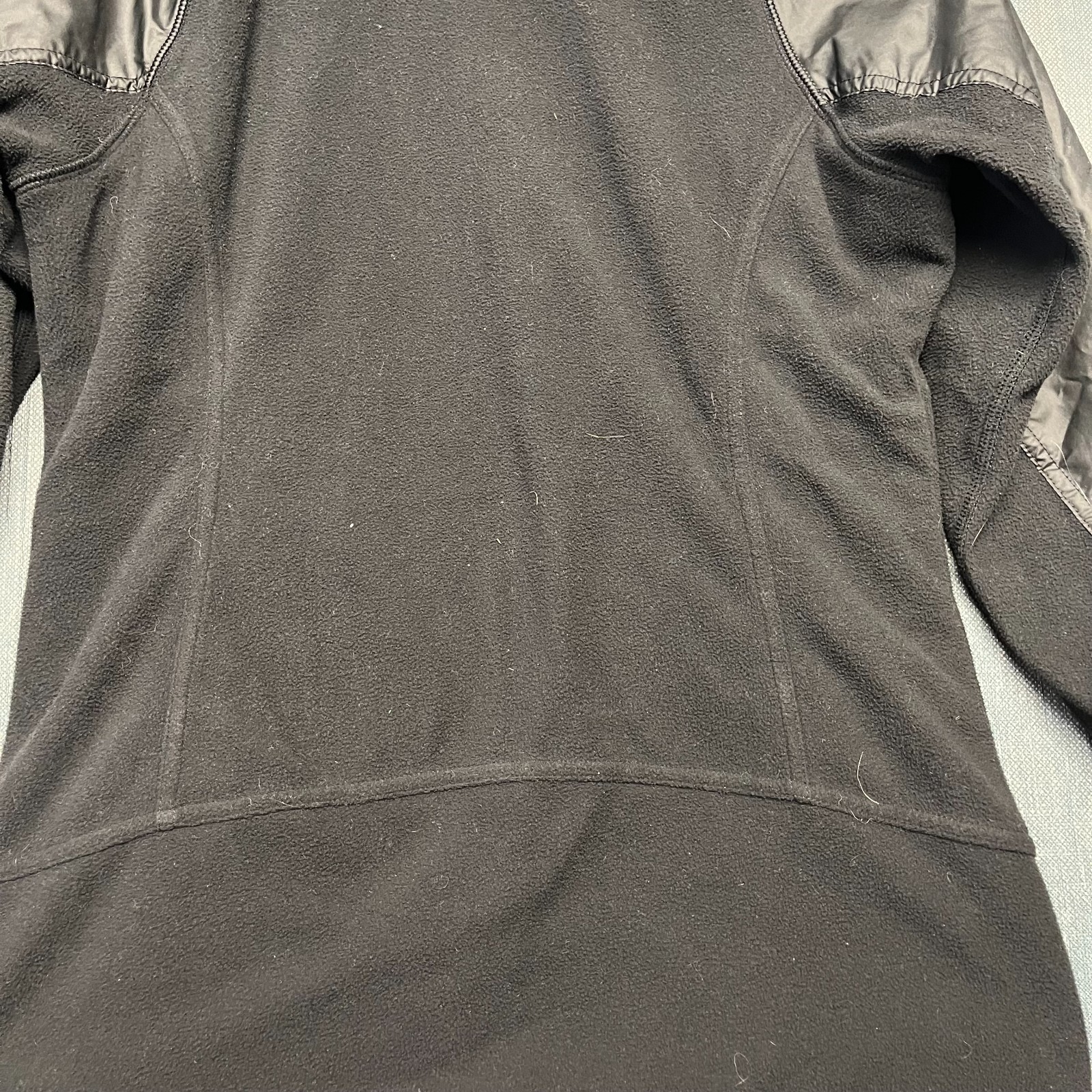 The North Face Girl's Jacket Size L (14/16) Black Osolita Hybrid Quilted Fleece thumbnail 12