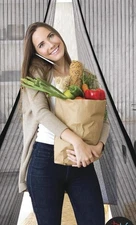 Instant Mesh Guard Hands Free Magnetic Screen Door