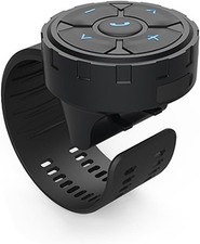 Media Button Remote Control, Bluetooth Steering Wheel Strap Type Phone Controlle