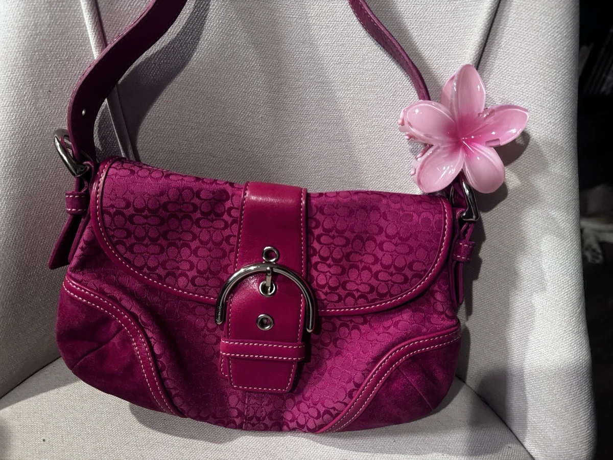 Coach Pink Soho Handbag for sale | eBay