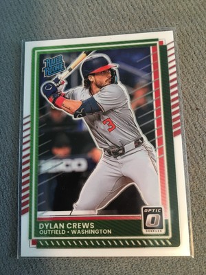 2025 DONRUSS OPTIC 54 DYLAN CREWS NATIONALS RATED ROOKIE | eBay