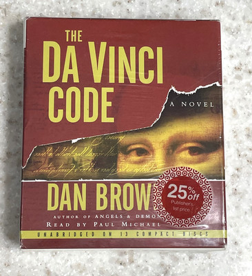 The Da Vinci Code by Dan Brown Audiobook (2003, Compact Disc)