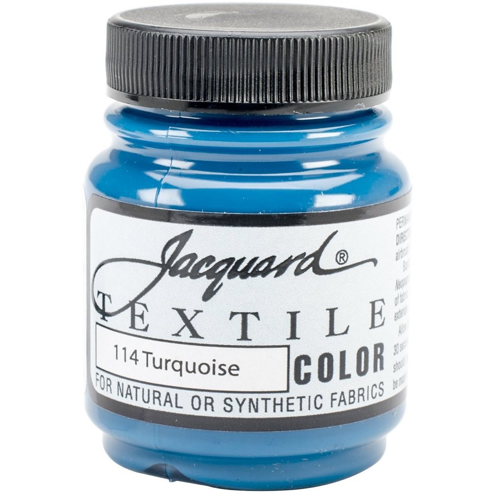 Jacquard Textile Paint 2.25 Oz Turquoise,Fabric Paints & Markers