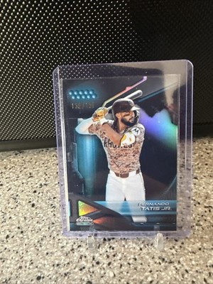2026 Topps Chrome Black - Fernando Tatis Jr Blue /150 #100