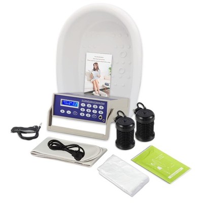 Healcity Ionic Detox Foot Bath Machine Foot Spa Cleanse System Complete Kit